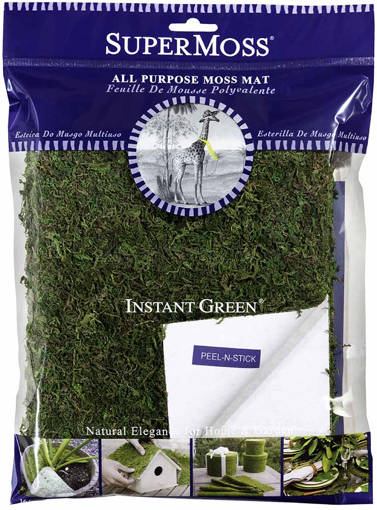 Super Moss 18in. x 48in. Instant Green All Purpose Moss-Mat Runner