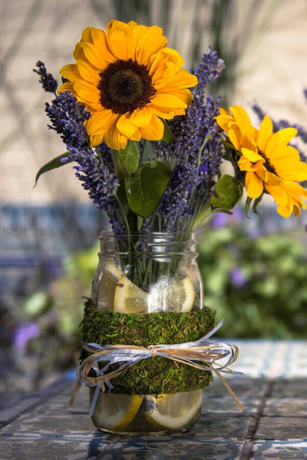 Sunflower Jar Wrap