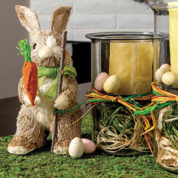 Raffia Bunny Delight