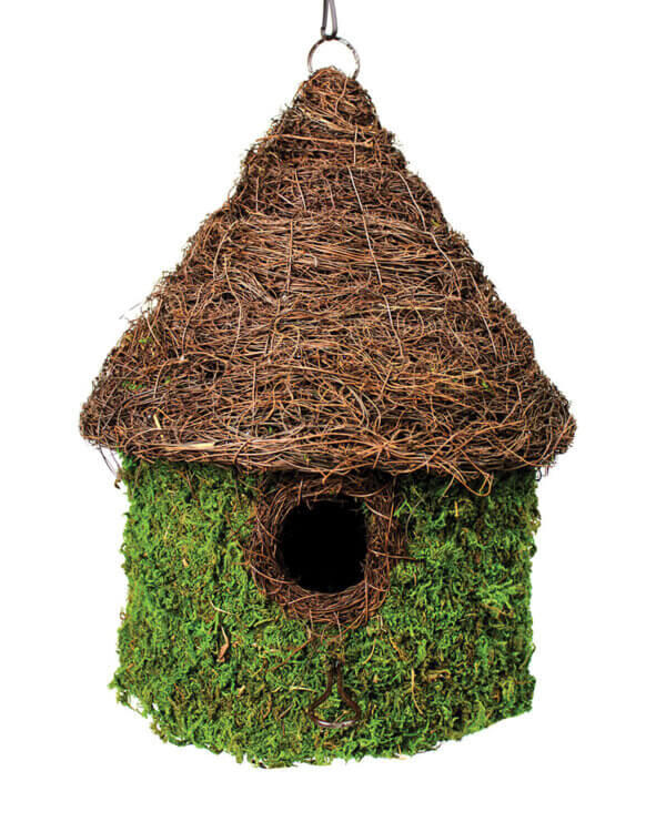 Bungalow Woven Birdhouse