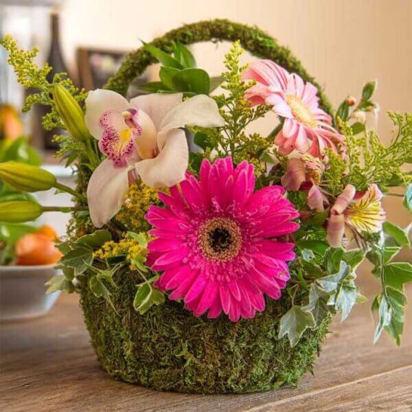 Arroyo Deco Moss Basket Set