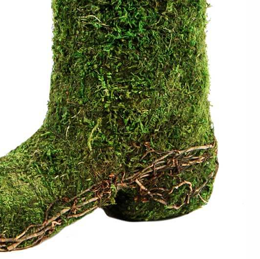 Austin Cowboy Boot Deco Moss Planter #4