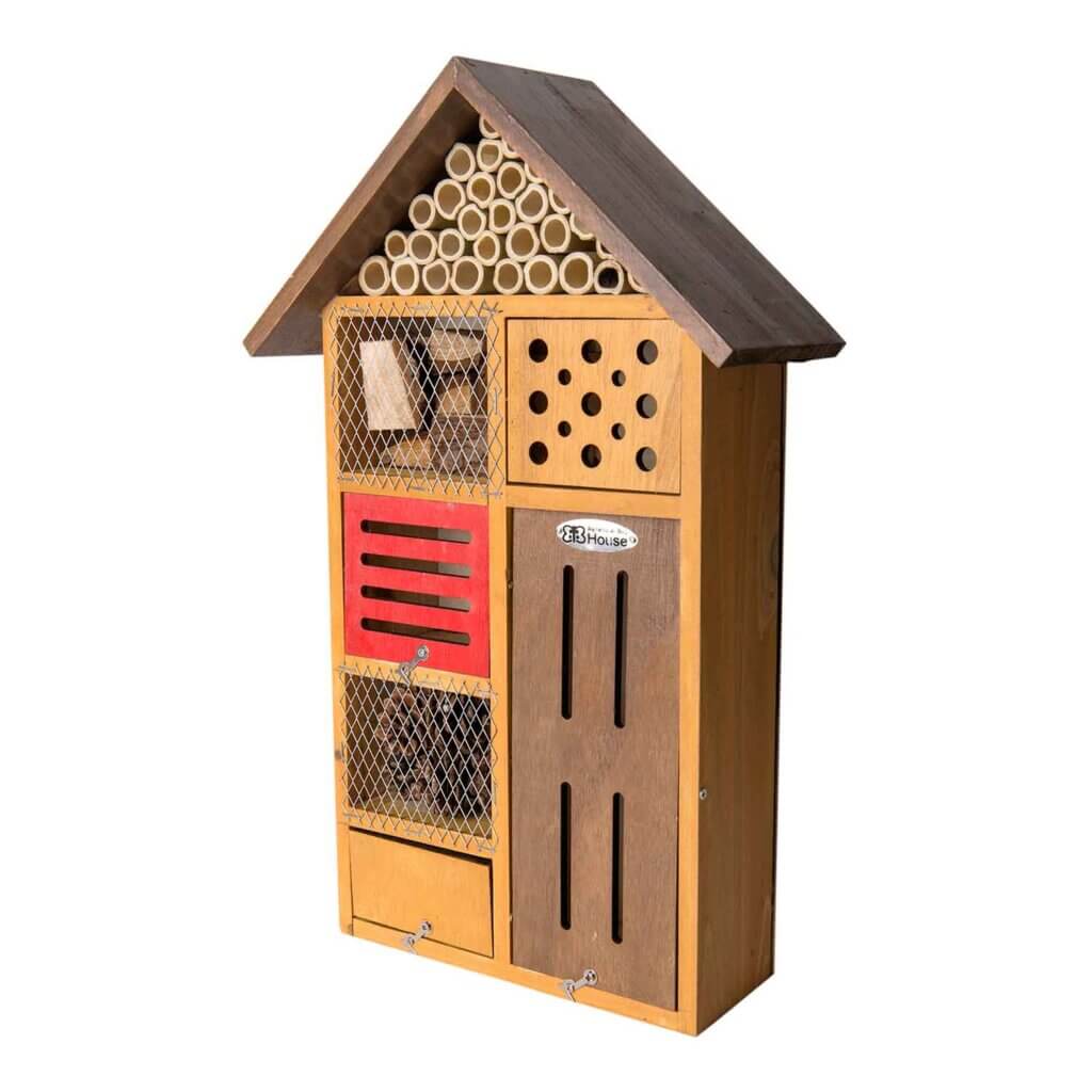 Beneficial Bug House, Clover, Honey Stain #4