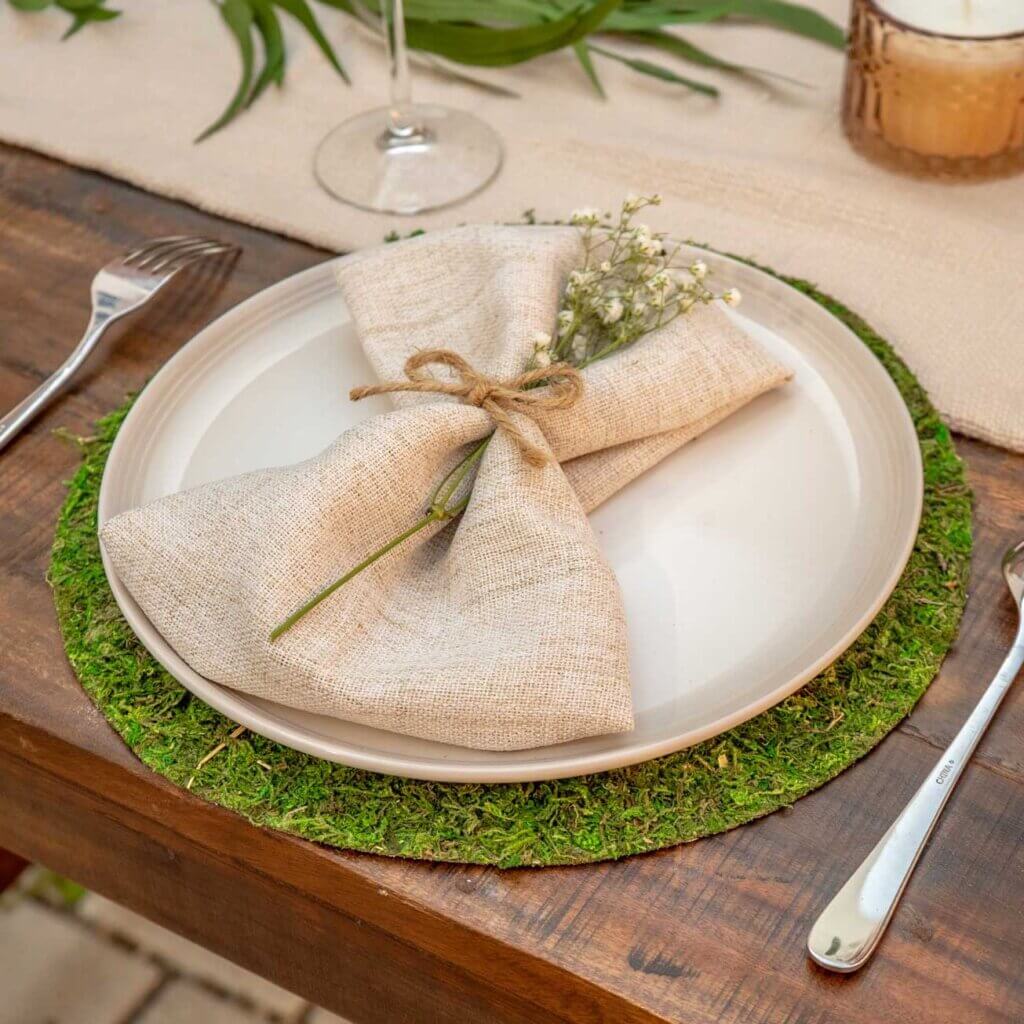 Forest Moss Placemat, 12" #1