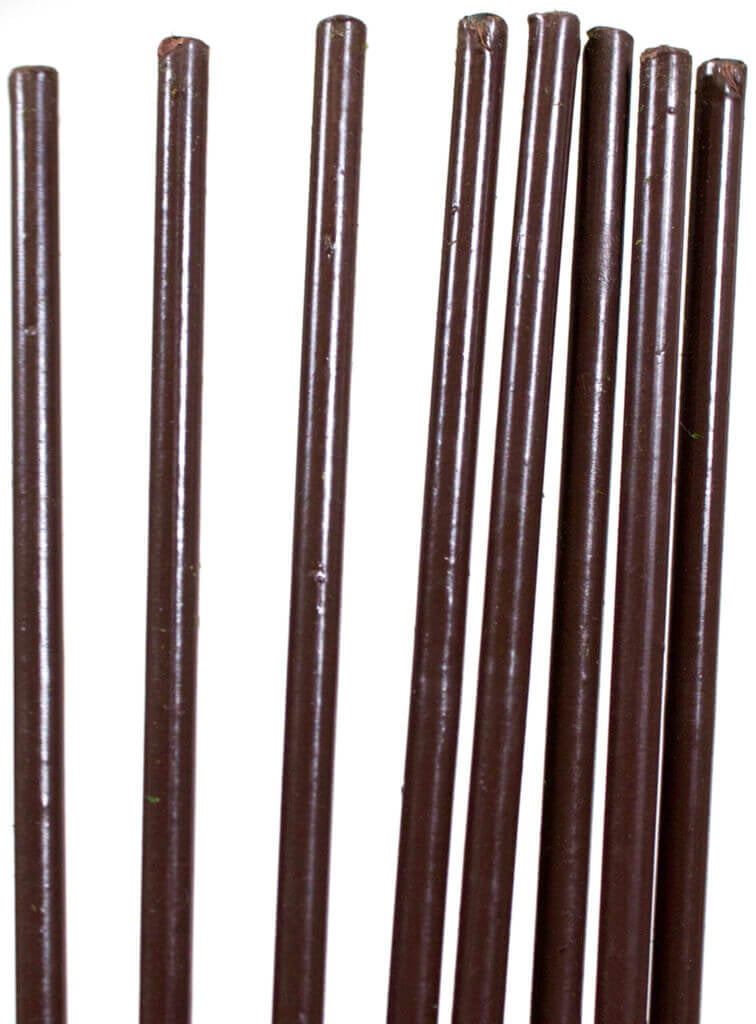 Metal Orchid Stakes, Brown, 18" (8 pack) #3
