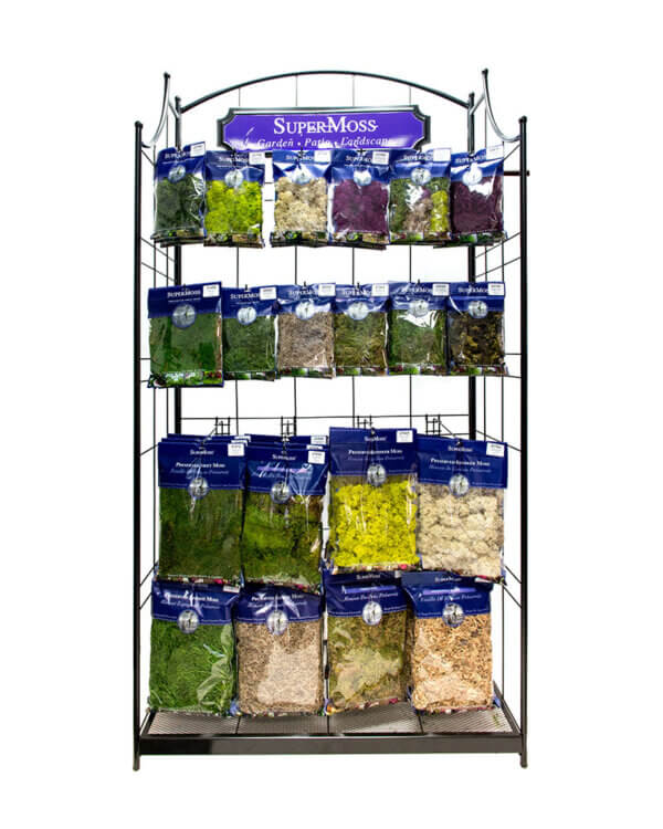 Retail Moss Display (With Product)