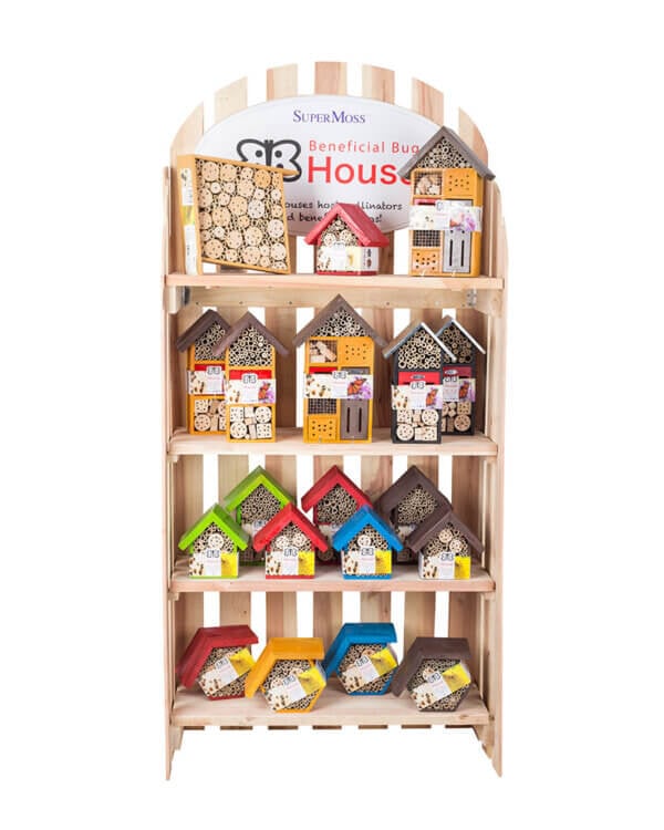 Retail Beneficial Bug House Display (With Product)