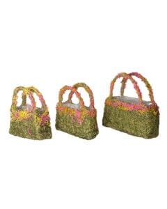 Beaumont Lavender Purse Planter Set