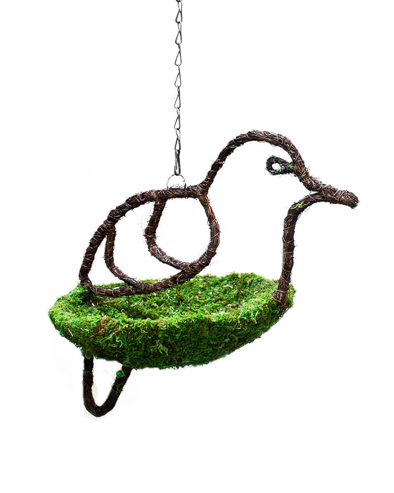 SuperMoss Dove Woven Bird Feeder
