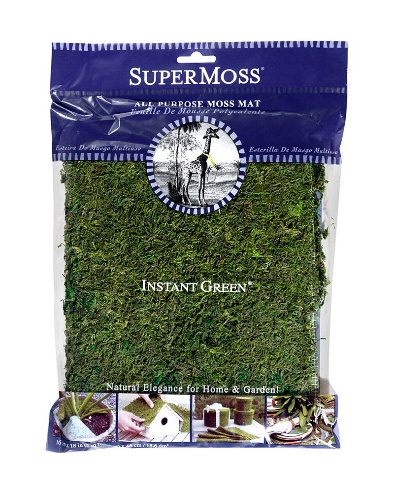 SuperMoss - Instant Green Moss Mat