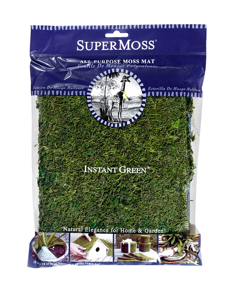 SuperMoss® Instant Green® Sticky All-Purpose Moss Mat