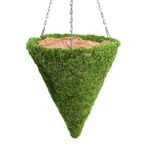 MossWeave_Cone_Hanging_Basket_Spring_Green_10in_Cone_29281