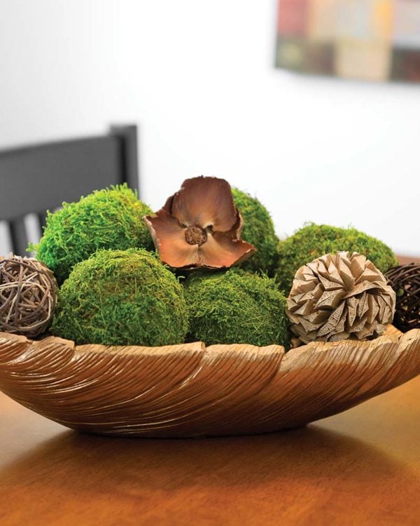 Large Preserved Moss Balls Real Preserved Moss Decorative Moss
