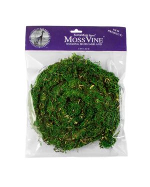 25' Moss Covered Grapevine Garland [KG2797] 