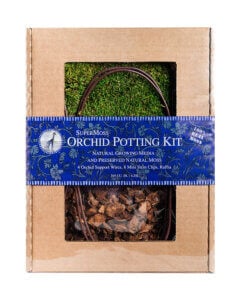 Orchid Potting Kit, Sheet Moss