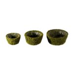 Roseville_Deco_Basket_Fresh_Green_Set_of_3_55100
