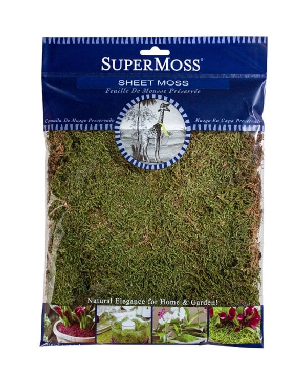 SuperMoss (21580) Sheet Moss Dried, Natural, 2oz