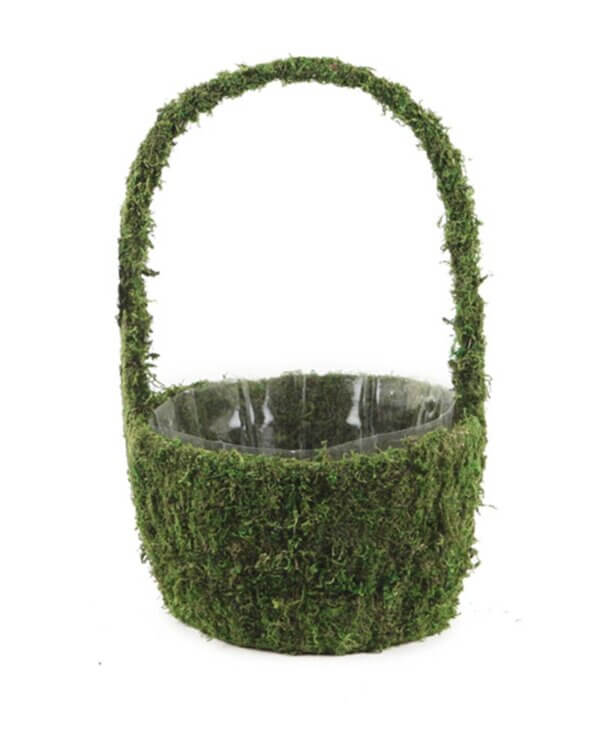 Vista Deco Moss Basket