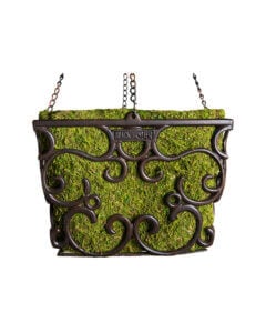 Macbeth Square Metal Hanging Basket