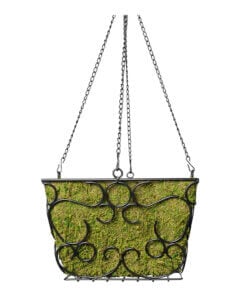 Macbeth Square Wire Hanging Basket