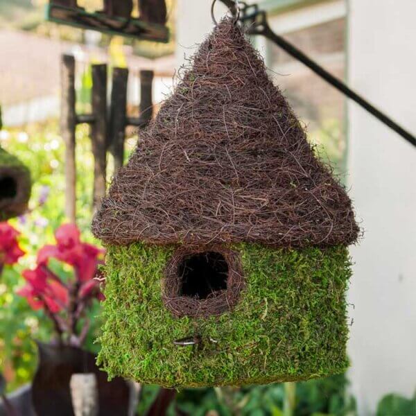 Bungalow Woven Birdhouse