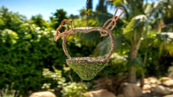 Sparrow Woven Bird Feeder