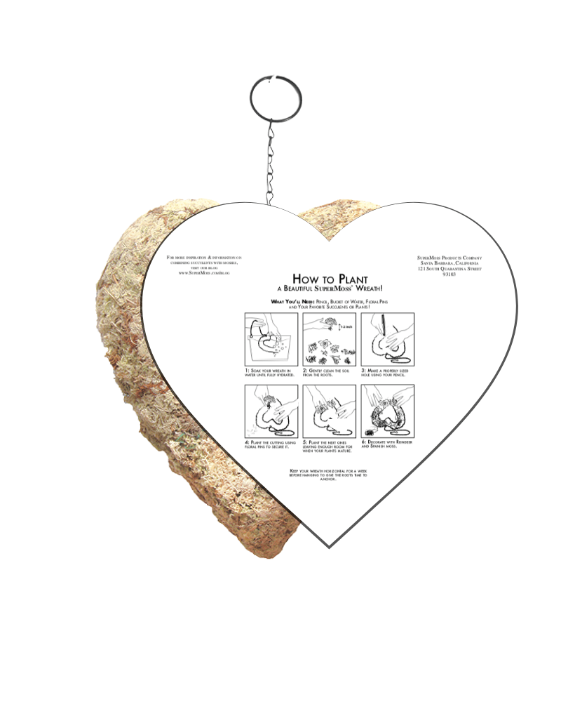 Living Wreath Heart