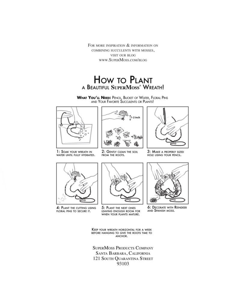 Living Wreath, Heart #8