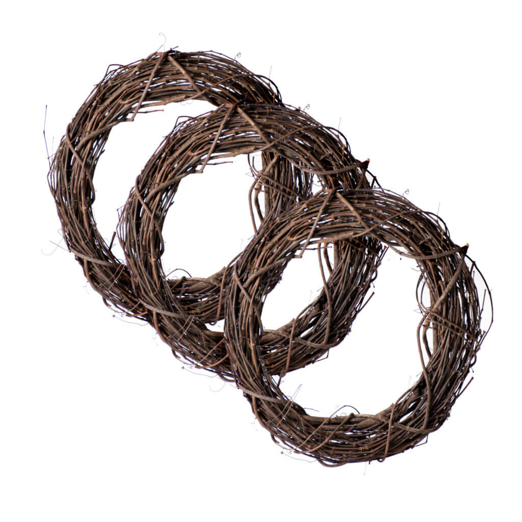 Orchard Grapevine Wreath, 10", 3 pack #2