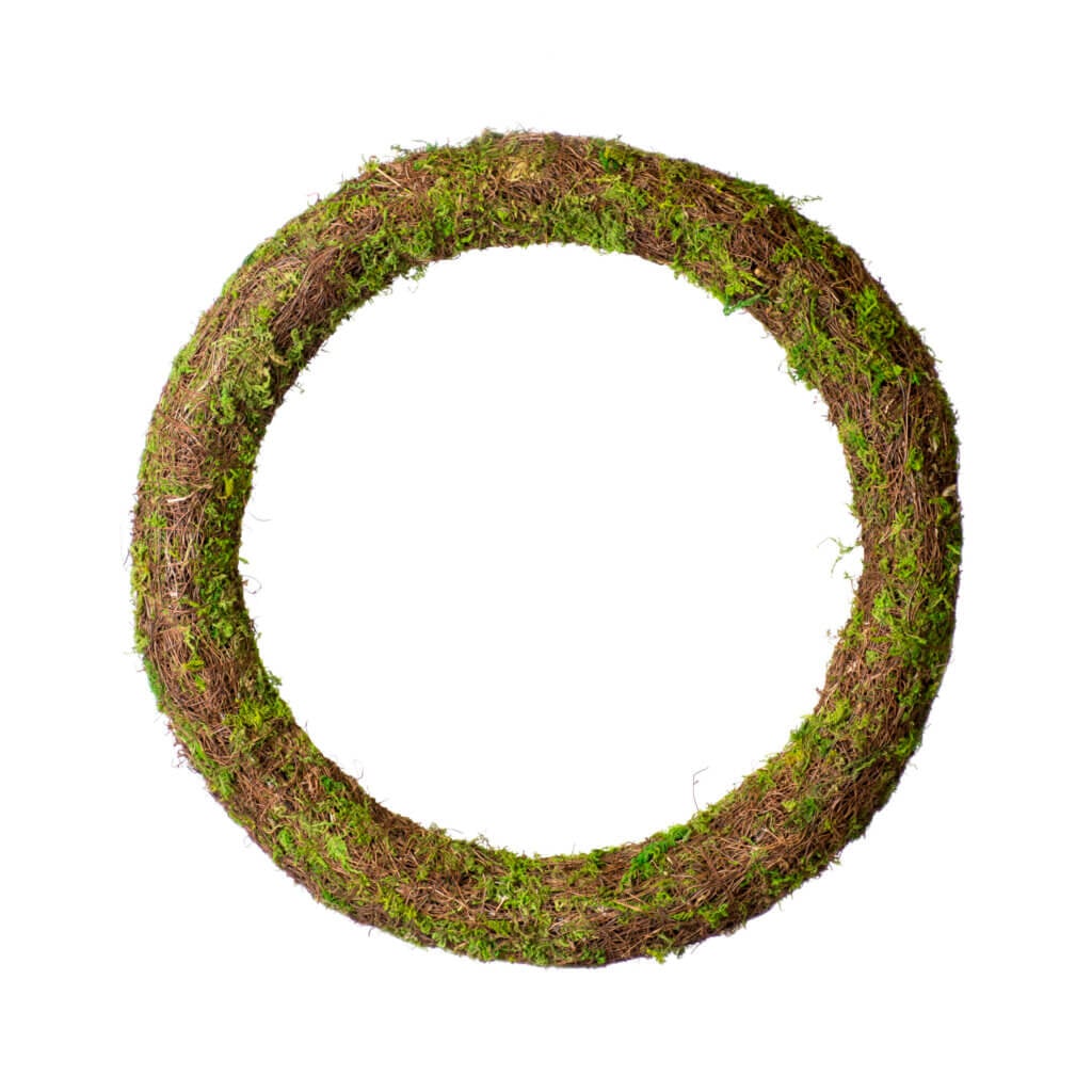 Woodland Wicker Wreath, Round 20" #2