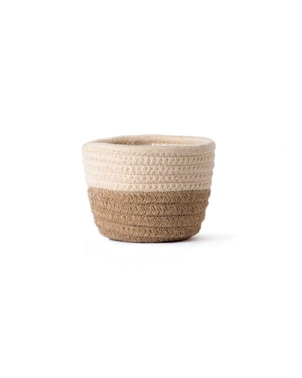 SoftWeave Planter Cinder