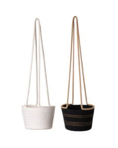 SoftWeave 8" Hanging Planters