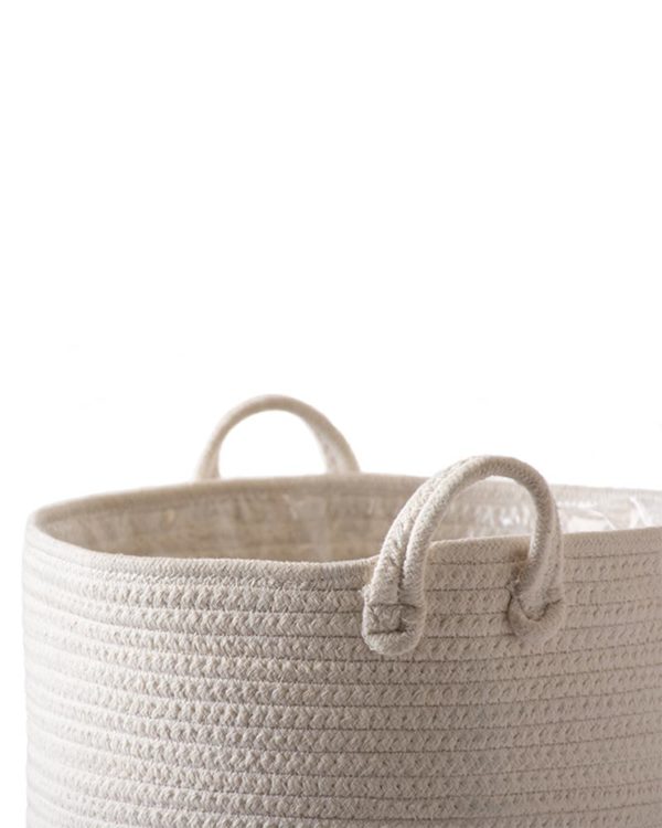 SoftWeave Woven Gallon Planter Powder