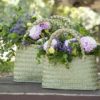 Beaumont PalmWeave Basket Purses Natural Grass