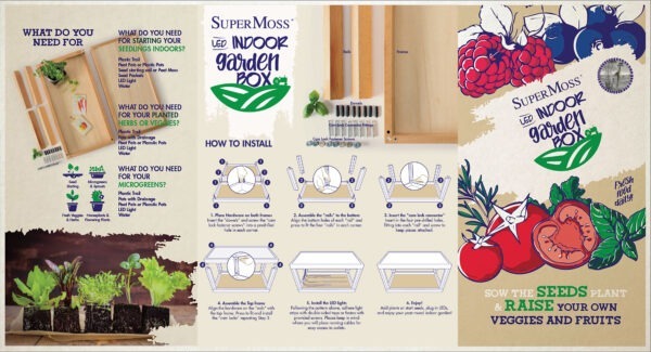 LED Garden Instructions