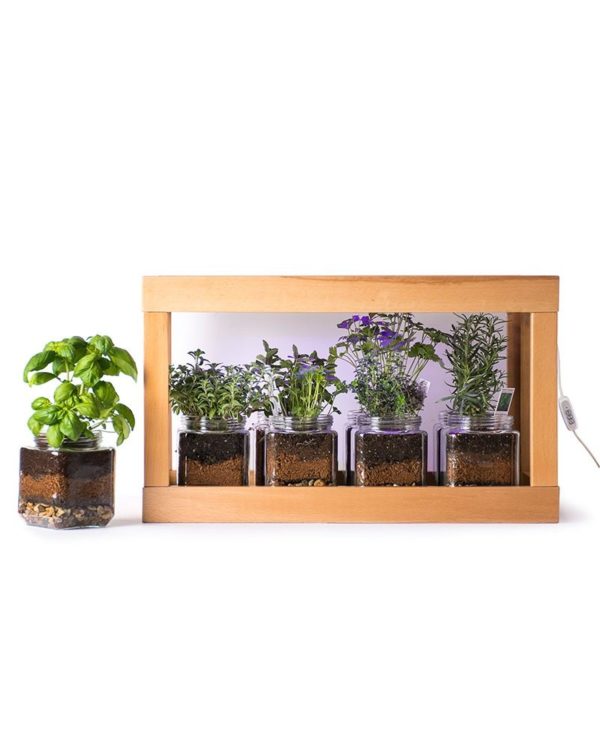 Stackable Tabletop Indoor LED Herb Garden