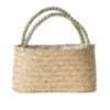 Beaumont PalmWeave Basket Purse Natural