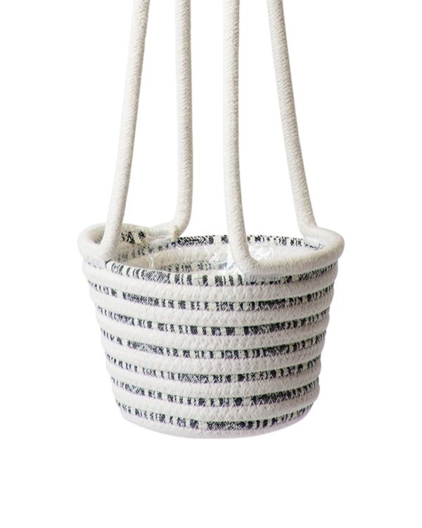 SoftWeave Hanging Planter Rain