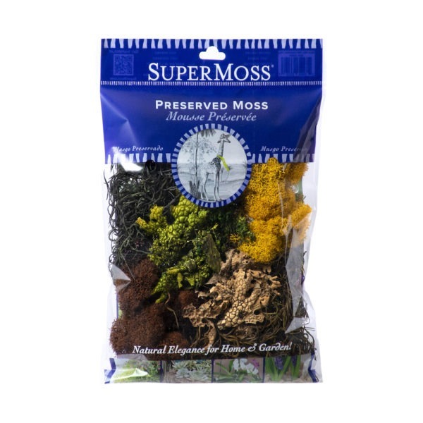 Supermoss Assorted Preserved Moss Mix 2oz 