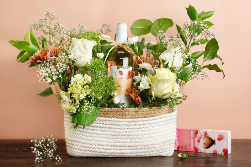 SoftWeave Gift Basket Arrangement