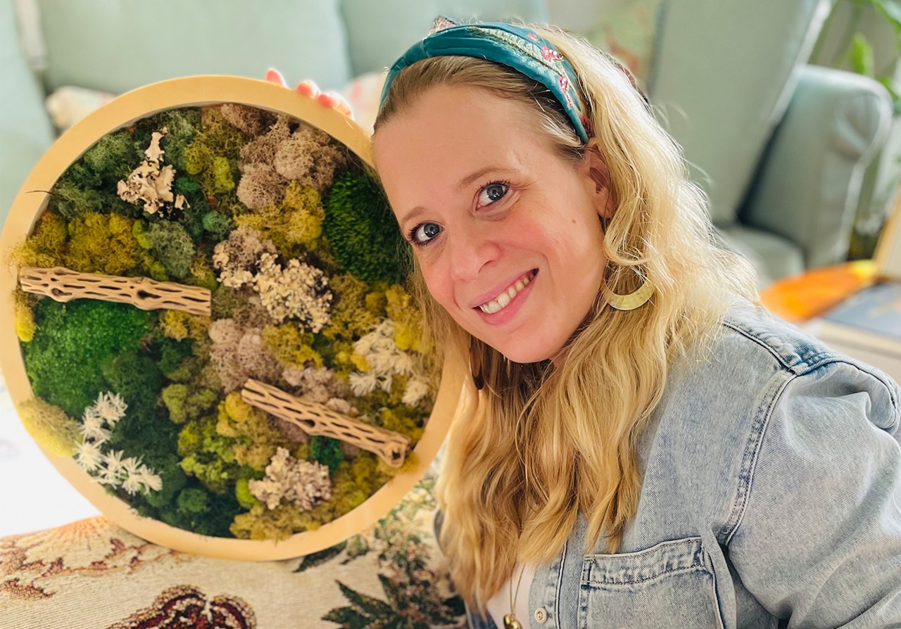 Nature's Palette The Mossy Artistry of Federica Torri