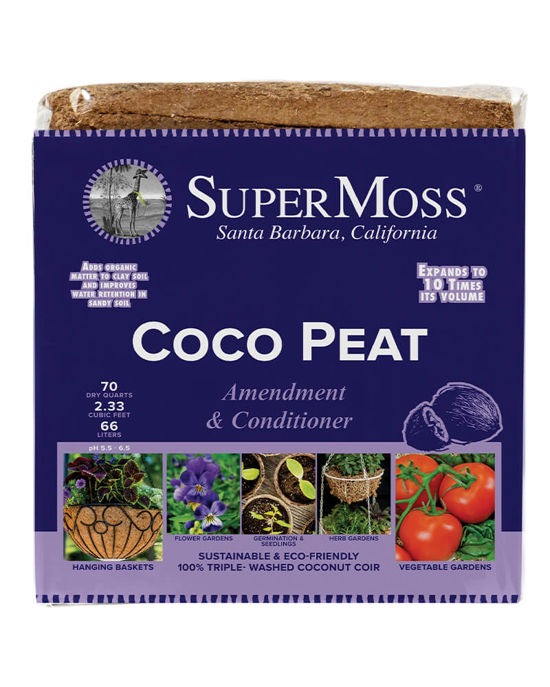 SuperMoss - Buffered Coconut Soil, Natural