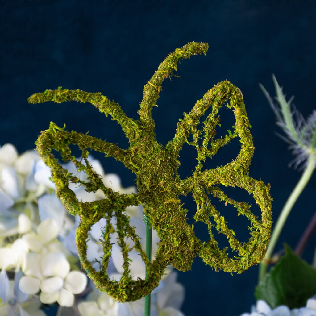 Hearts & Butterflies Moss Picks, Set of 5 #3