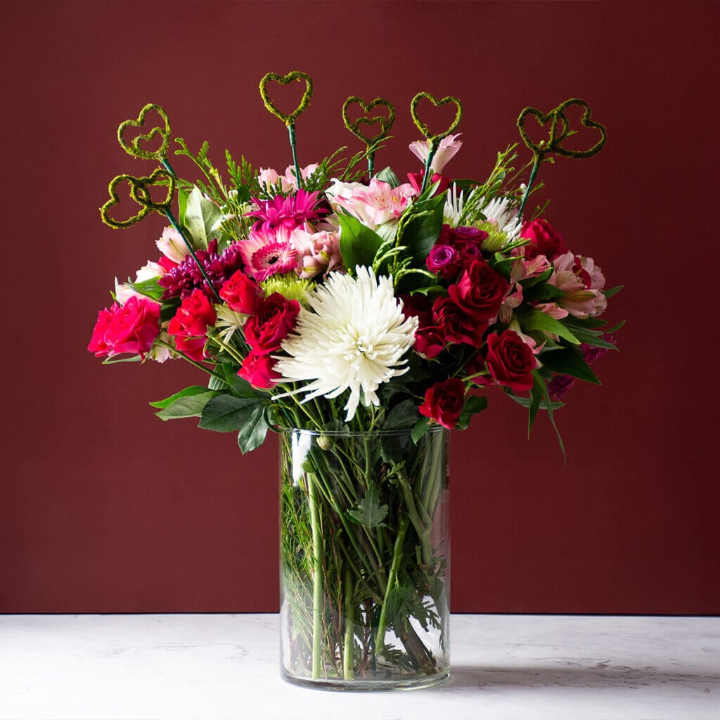 Hearts & Butterflies Moss Picks, Set of 5 #6