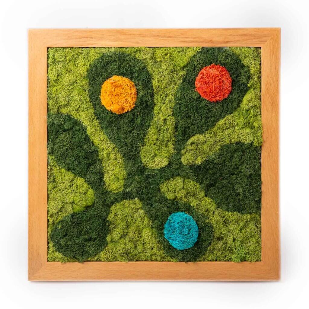 Amoeba Modern SuperMoss Frame #2
