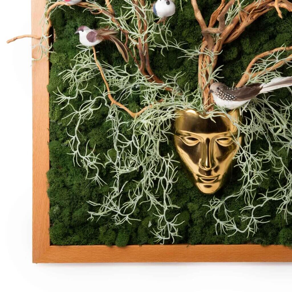Golden Bird Headress SuperMoss Frame #4