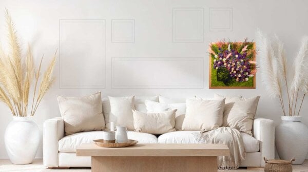 Lady Flower Hair SuperMoss Frame