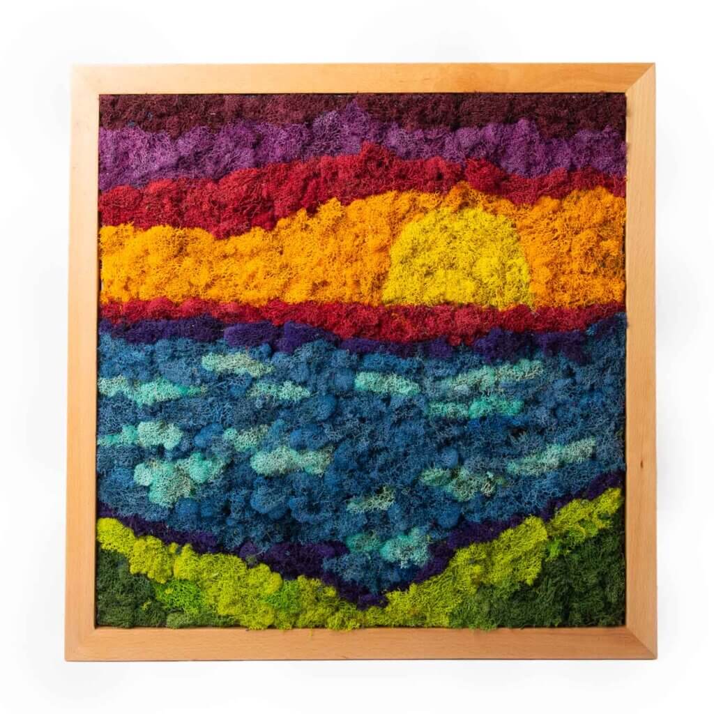 Sunset SuperMoss Frame #2