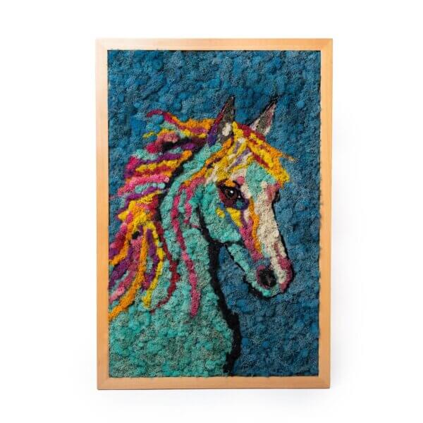 The Horse SuperMoss Frame (24in x 36in)