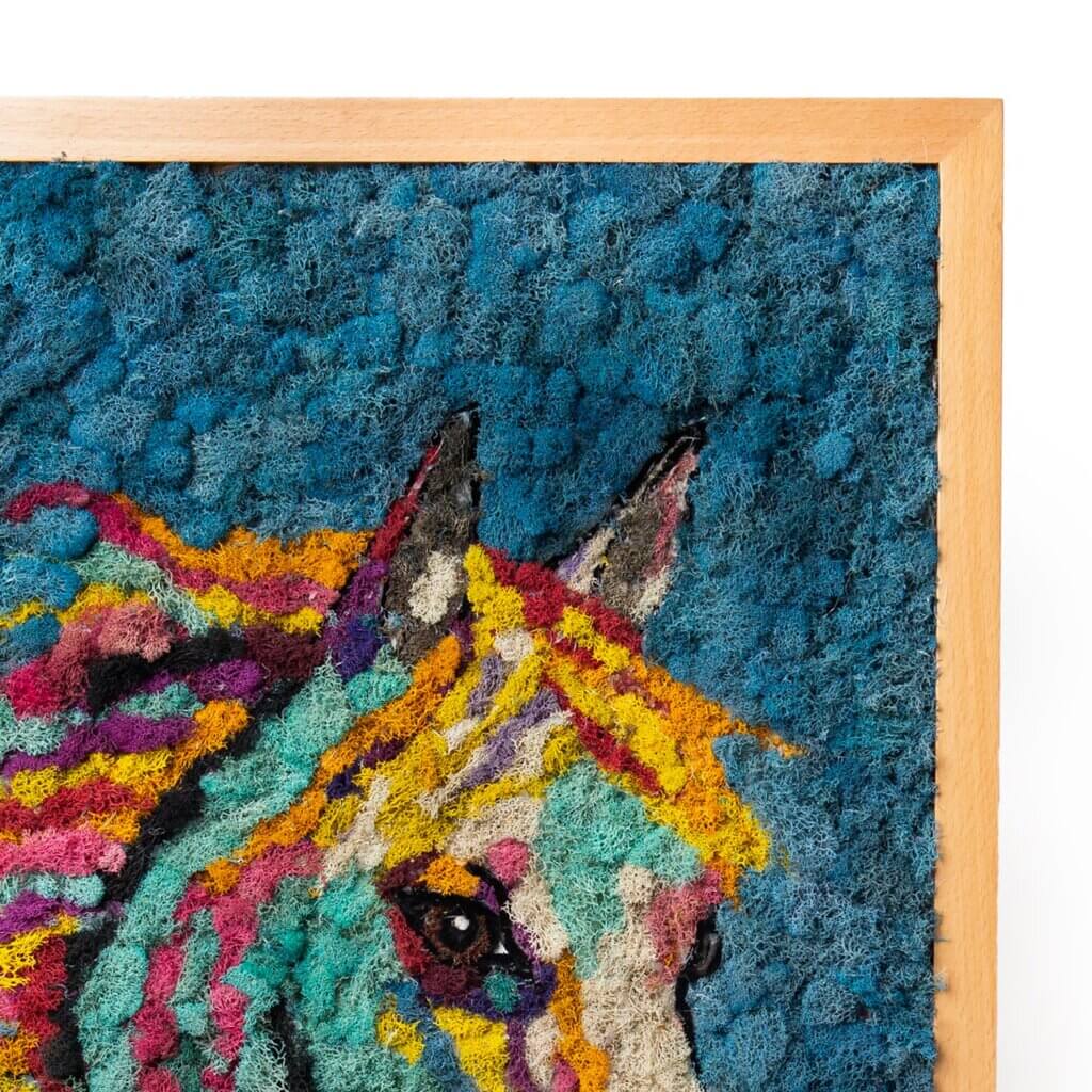 The Horse SuperMoss Frame (24in x 36in) #3